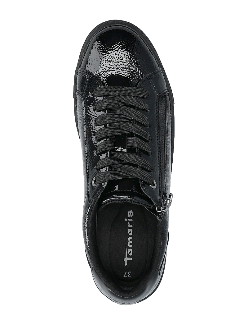 Tamaris - Women Lace-up - niedrige sneakers - black patent - 3