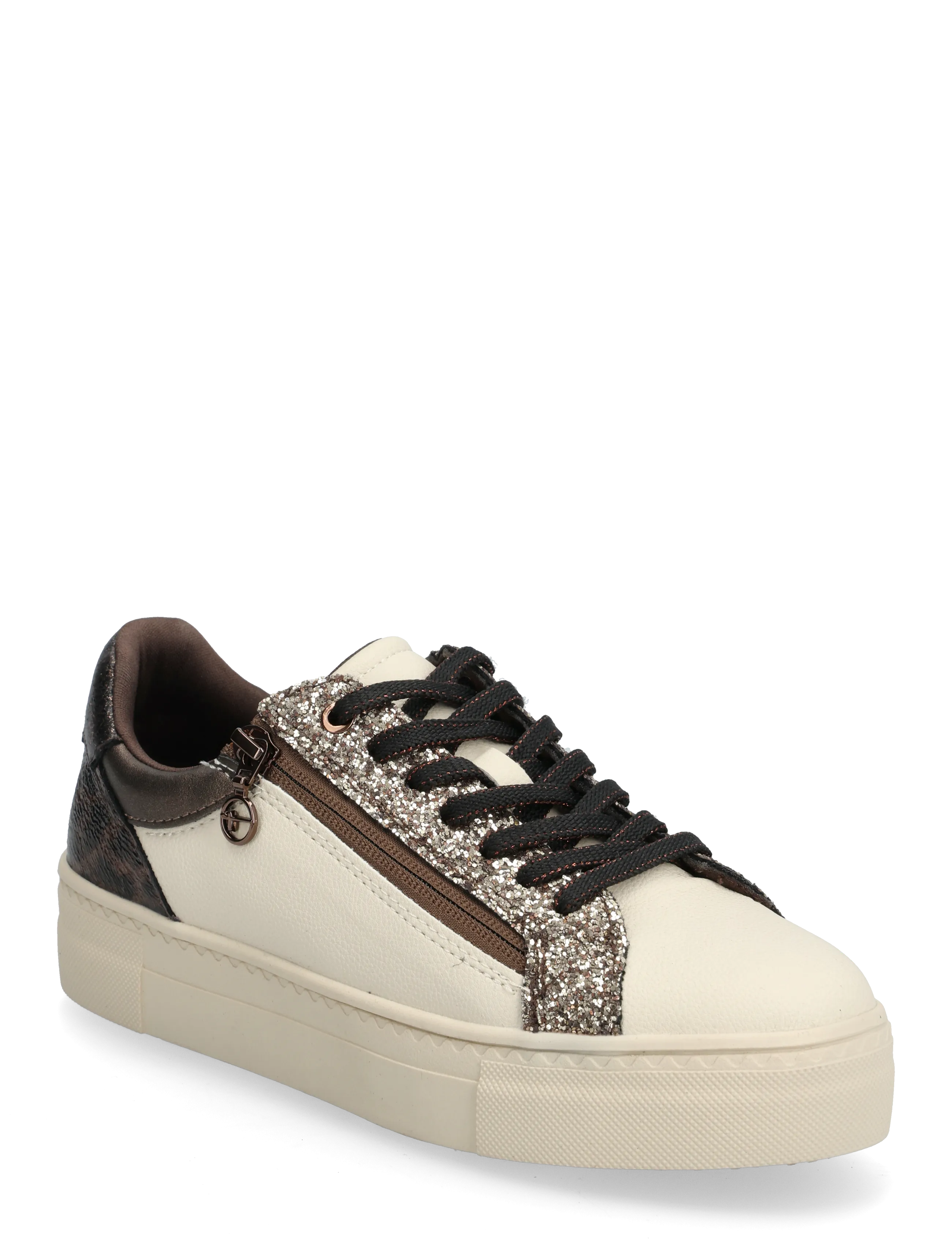 Tamaris Women Lace-up - Födelsedag - IVORY COMB / cream