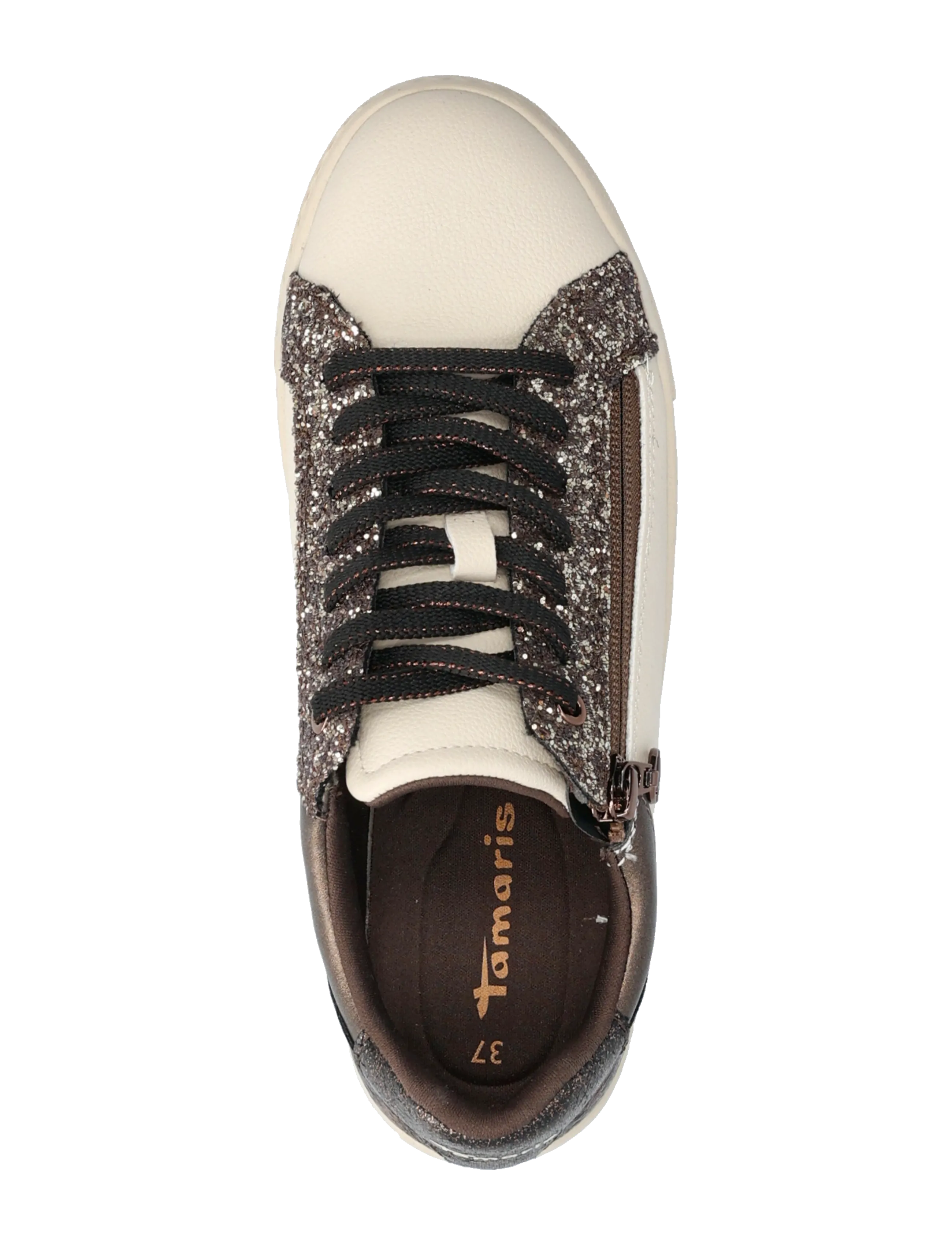 Tamaris - Women Lace-up - ivory comb - 3