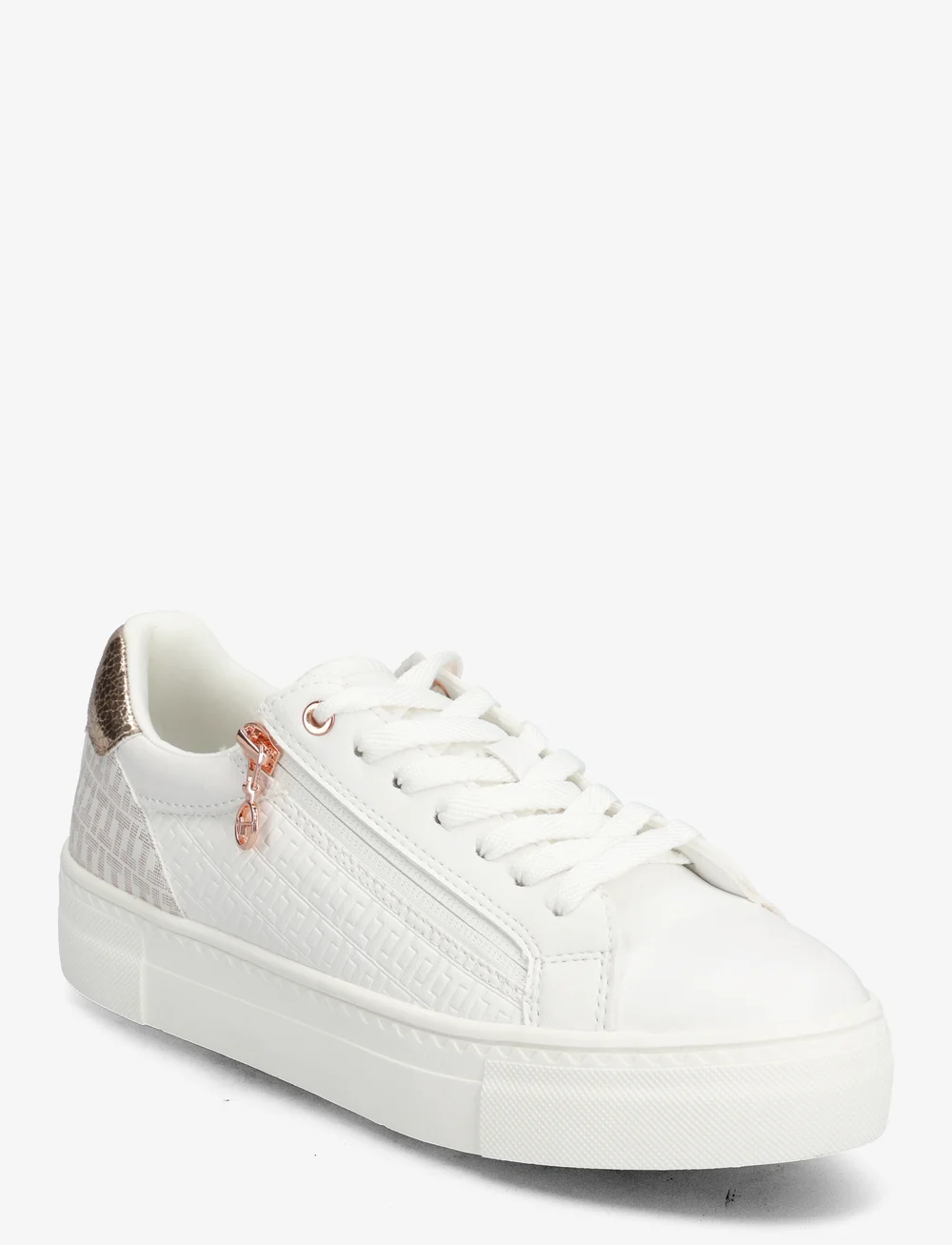 Tamaris - Women Lace-up - confirmation - wht/rose gold - 0
