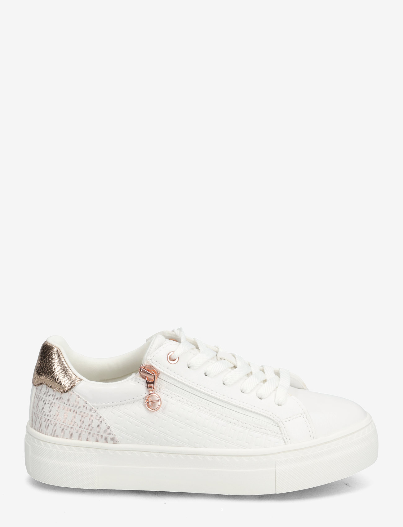 Tamaris - Women Lace-up - konfirmationstøj - wht/rose gold - 1