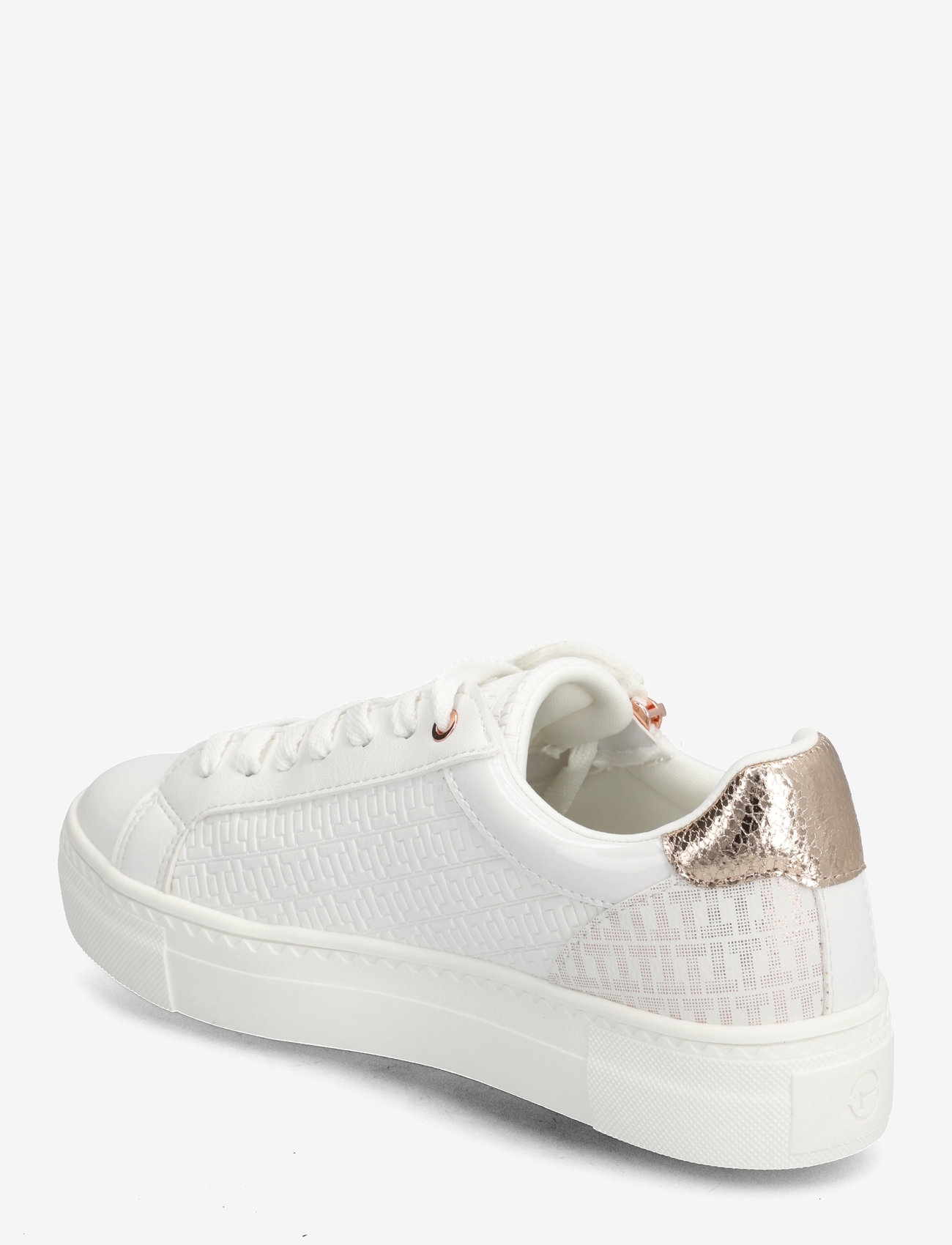 Tamaris - Women Lace-up - konfirmationstøj - wht/rose gold - 2