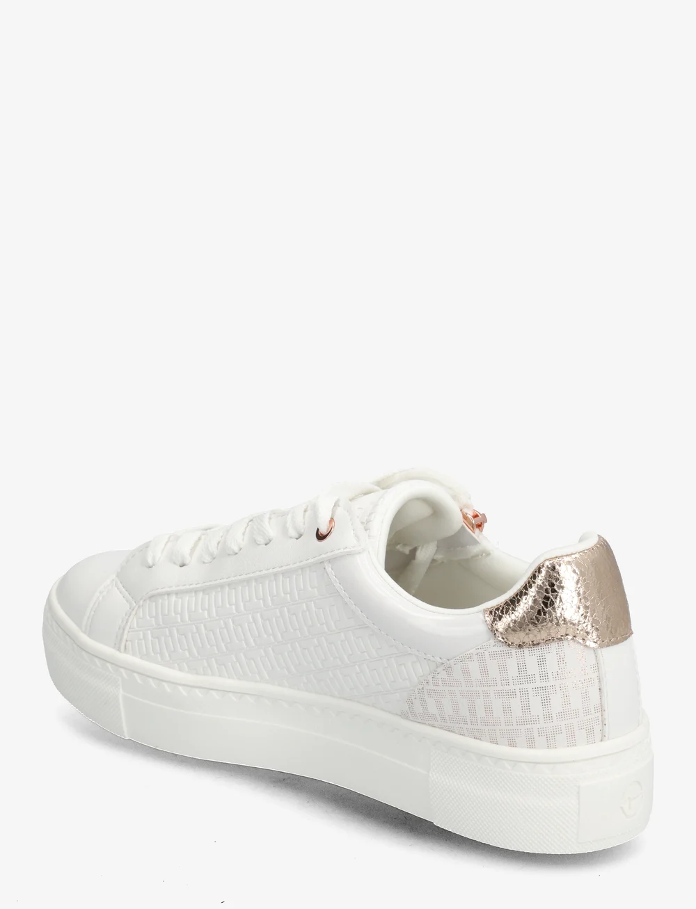 Tamaris - Women Lace-up - confirmation - wht/rose gold - 2