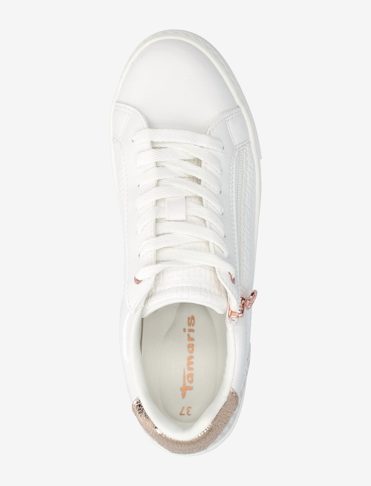 Tamaris - Women Lace-up - konfirmationstøj - wht/rose gold - 3