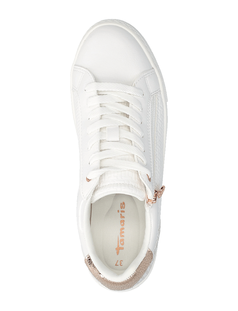 Tamaris - Women Lace-up - konfirmation - wht/rose gold - 3