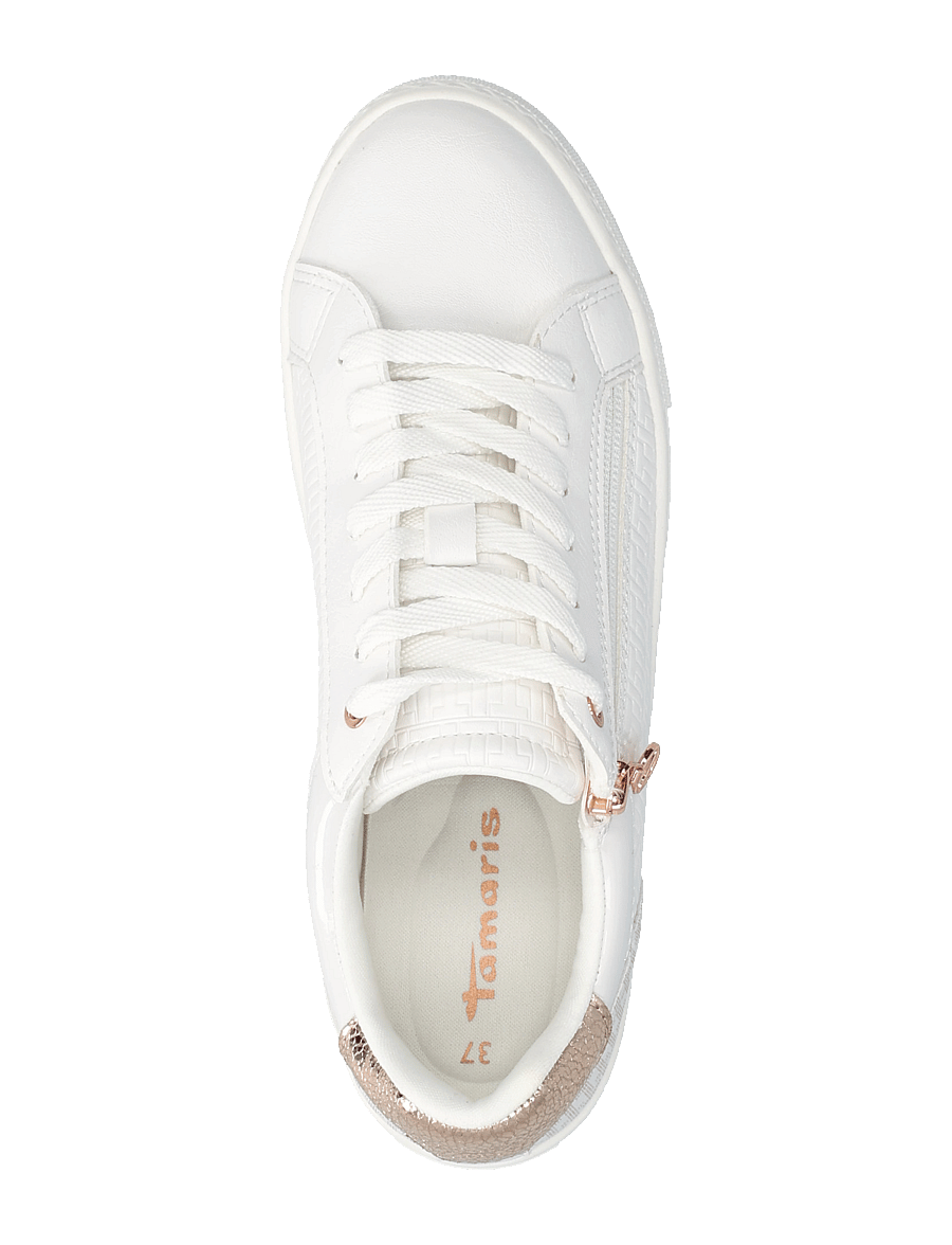 Tamaris - Women Lace-up - confirmation - wht/rose gold - 3