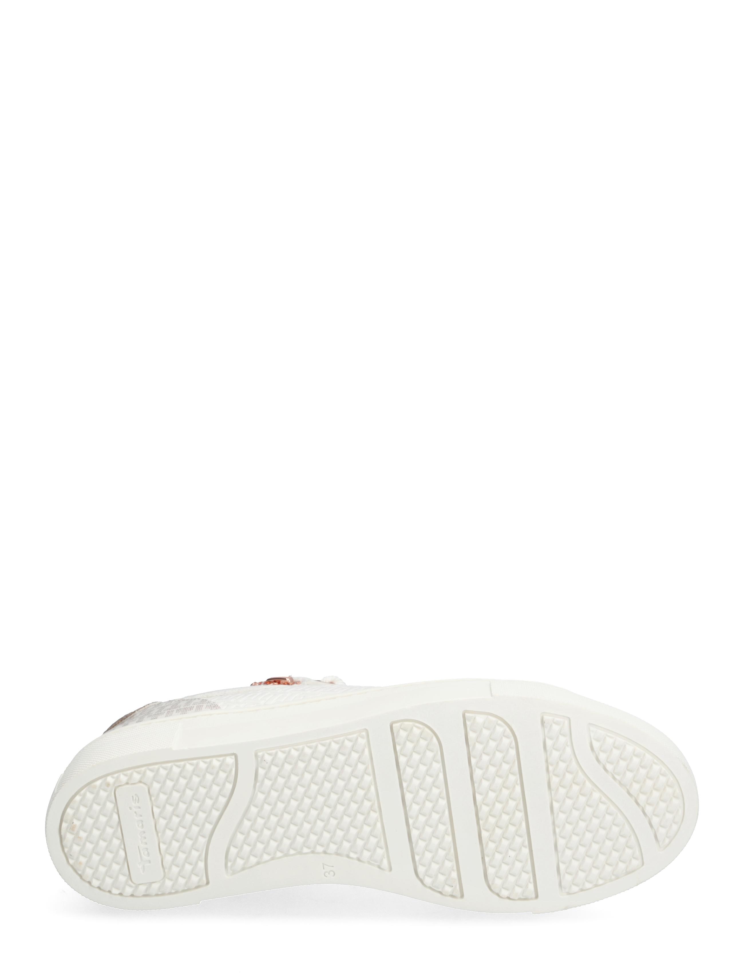 Tamaris - Women Lace-up - lave sneakers - wht/rose gold - 4