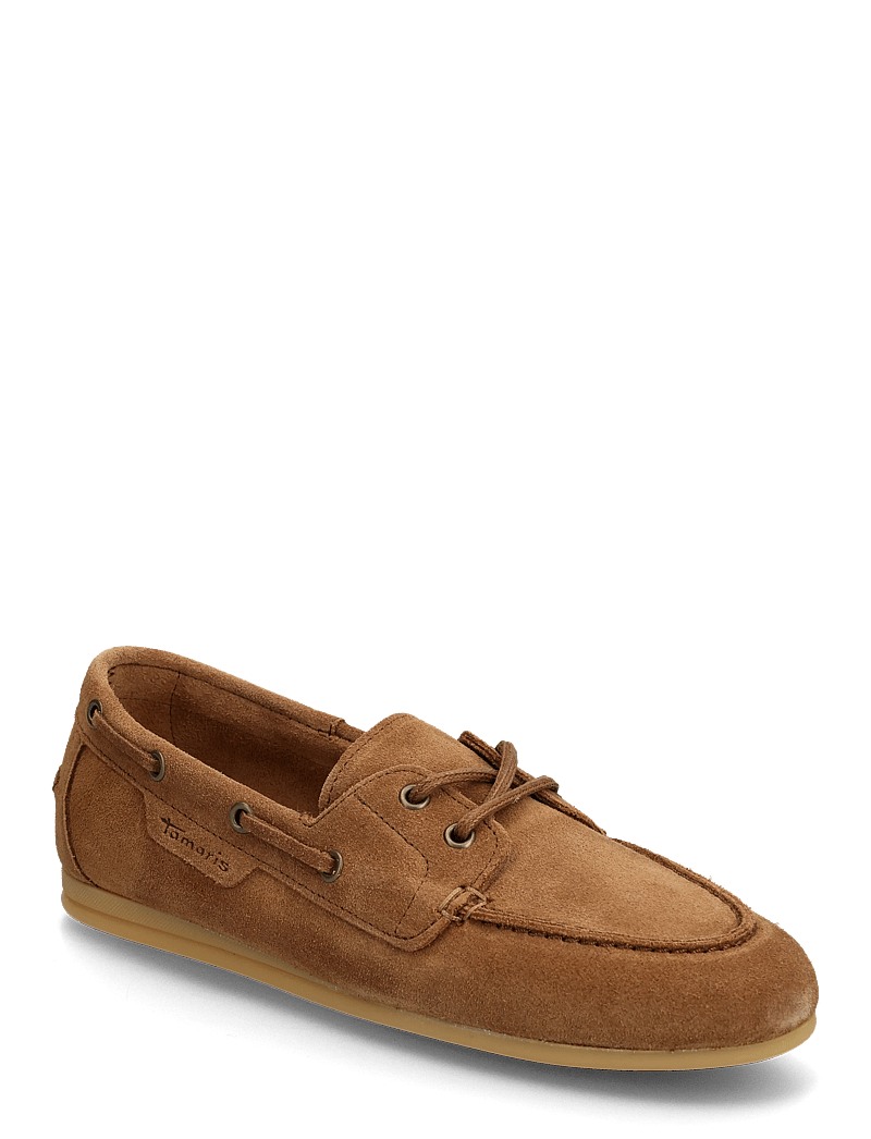 Tamaris - Women Lace-up - bootsschuhe - cognac - 0