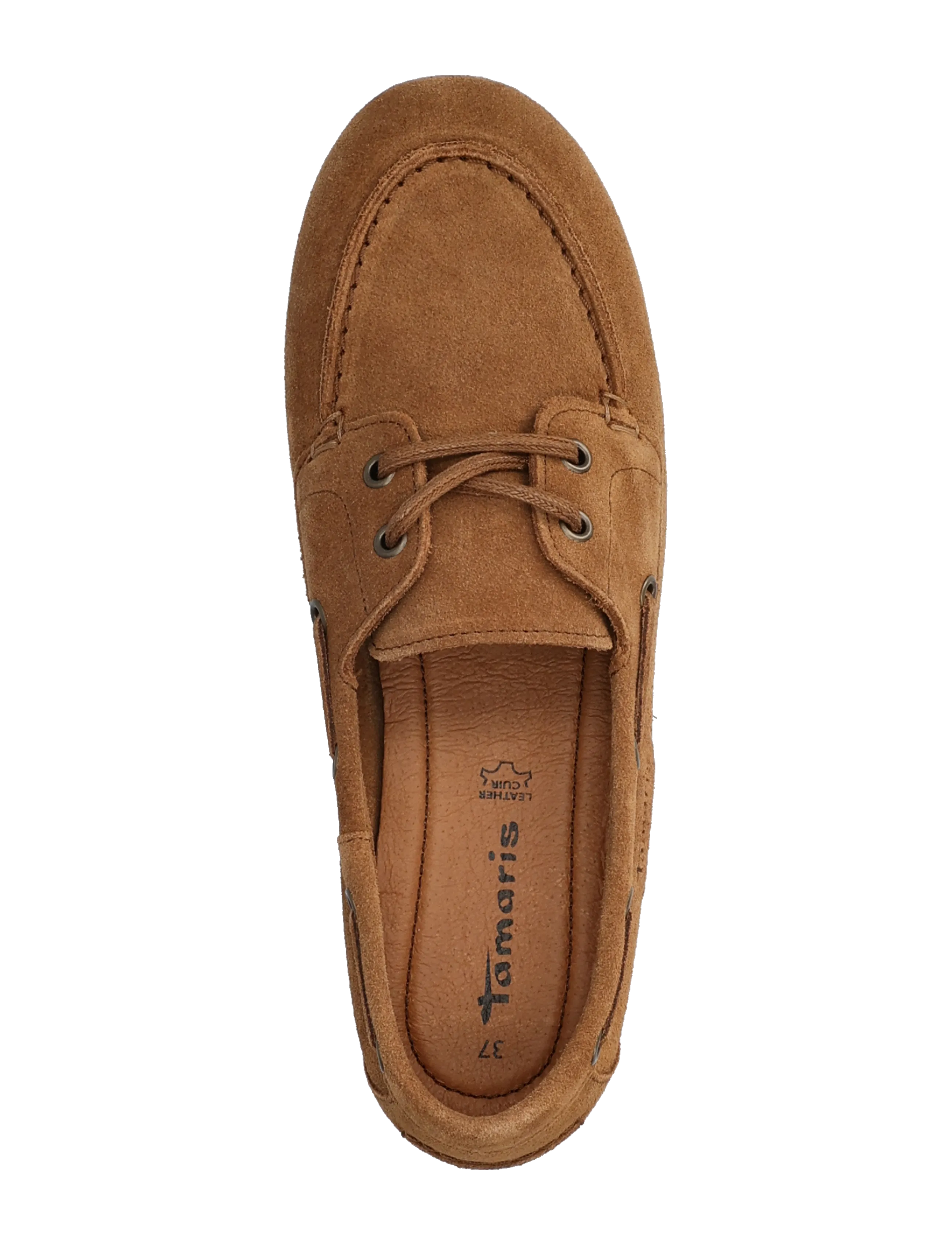Tamaris - Women Lace-up - boat shoes - cognac - 3