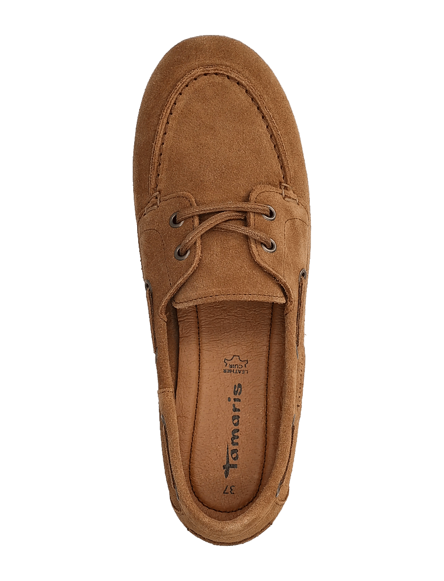 Tamaris - Women Lace-up - bootsschuhe - cognac - 3