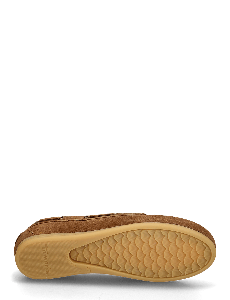 Tamaris - Women Lace-up - bootsschuhe - cognac - 4