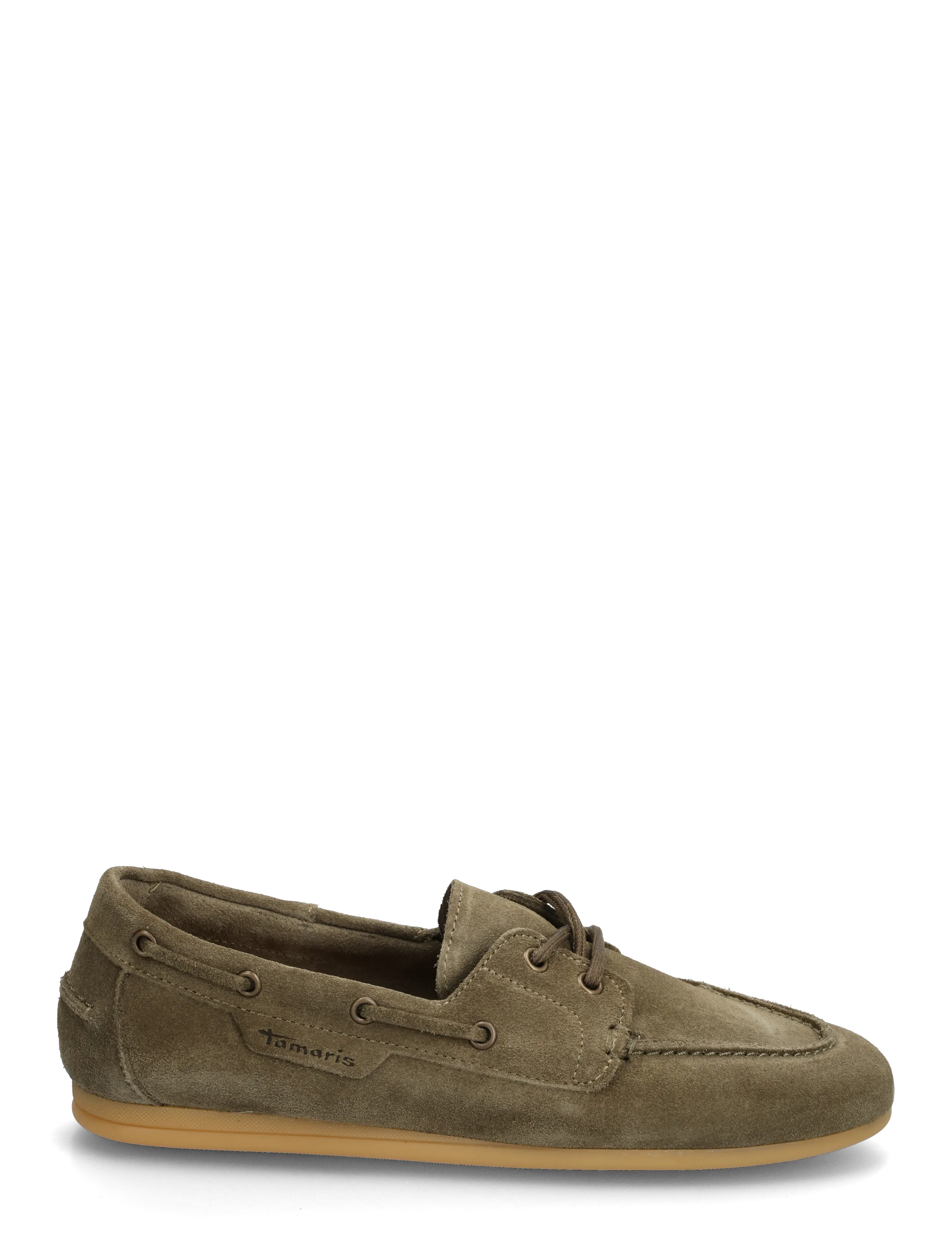 Tamaris - Women Lace-up - apavi bez aizdares - olive - 1