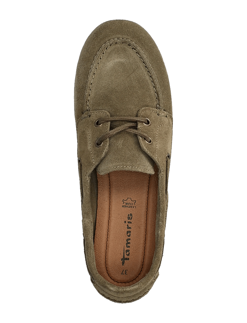 Tamaris - Women Lace-up - bootsschuhe - olive - 3