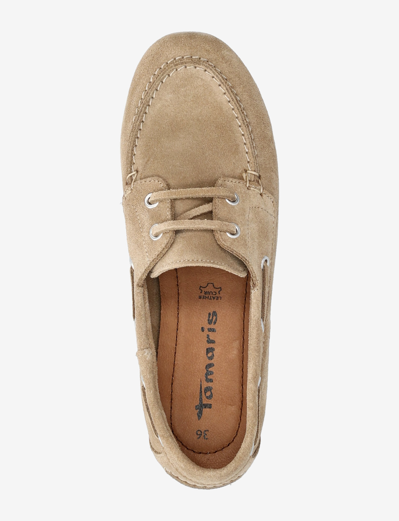 Tamaris - Women Lace-up - bootschoenen - taupe - 4