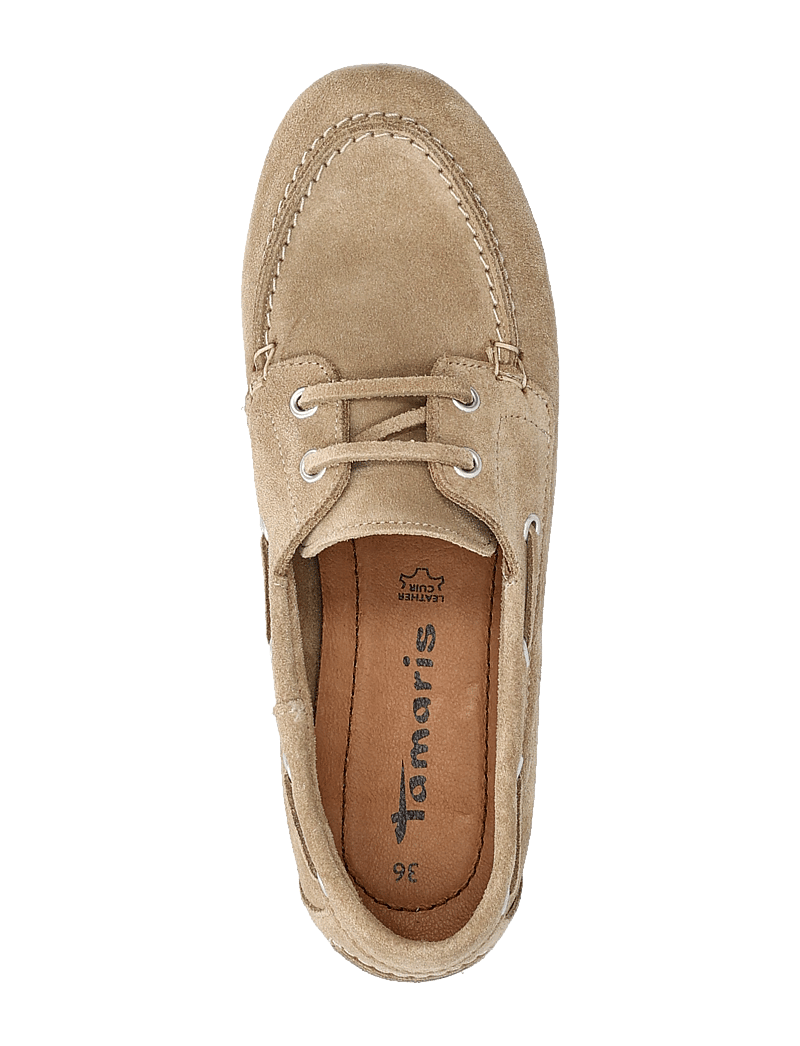 Tamaris - Women Lace-up - bootschoenen - taupe - 4