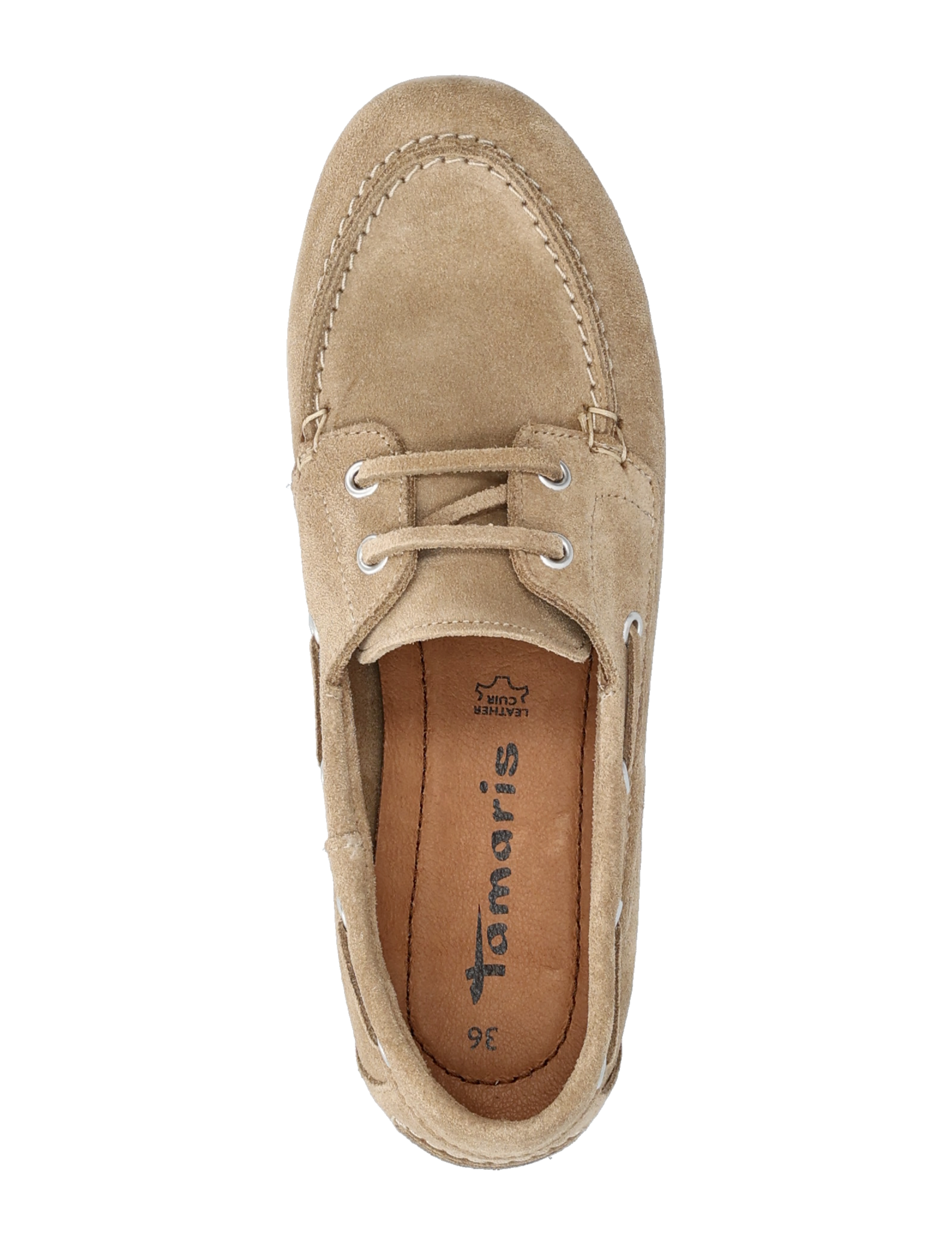 Tamaris - Women Lace-up - bootsschuhe - taupe - 4