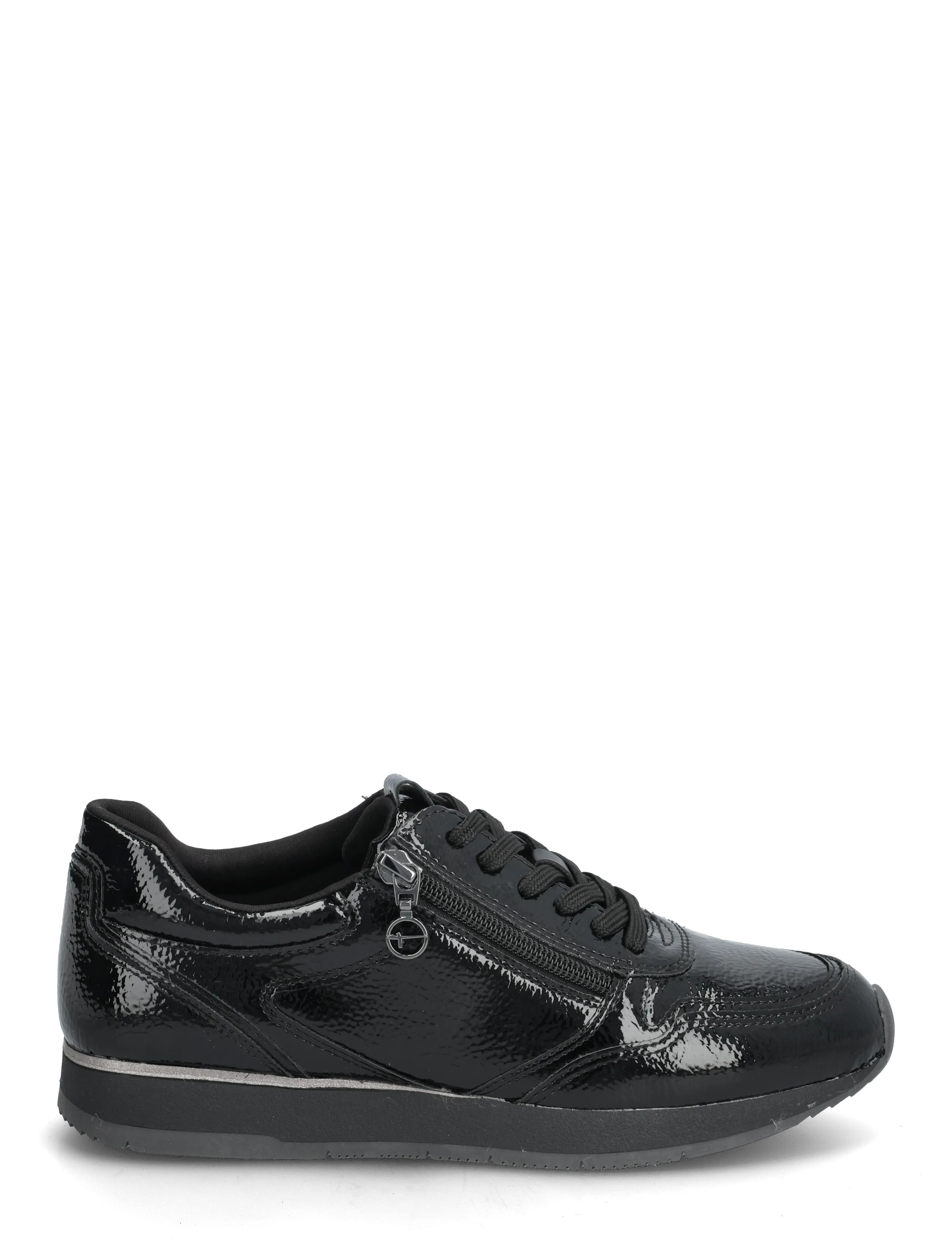 Tamaris - Women Lace-up - black patent - 1