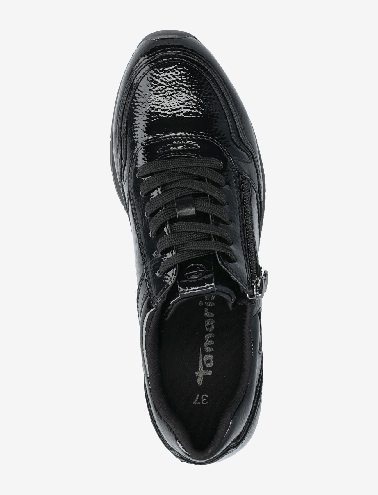 Tamaris - Women Lace-up - black patent - 3