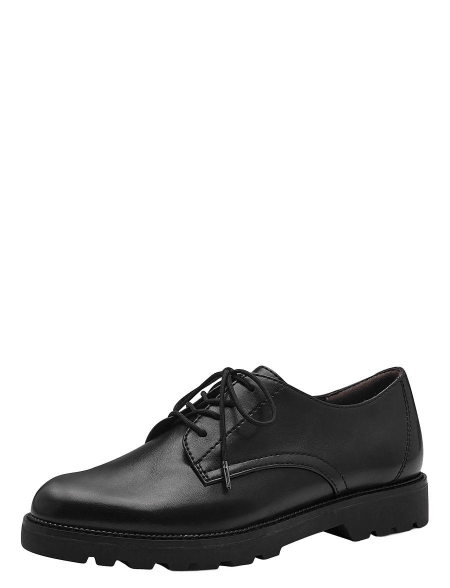 Tamaris - Women Lace-up - modetrends - black matt - 0