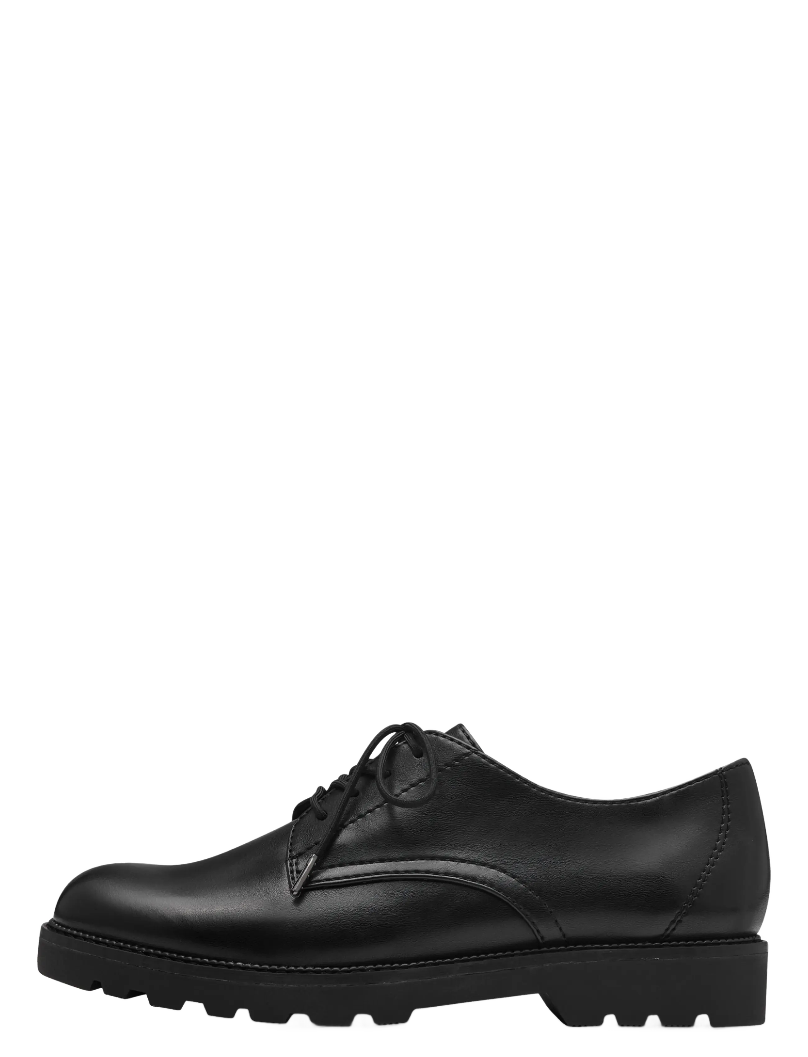 Tamaris - Women Lace-up - modetrends - black matt - 1