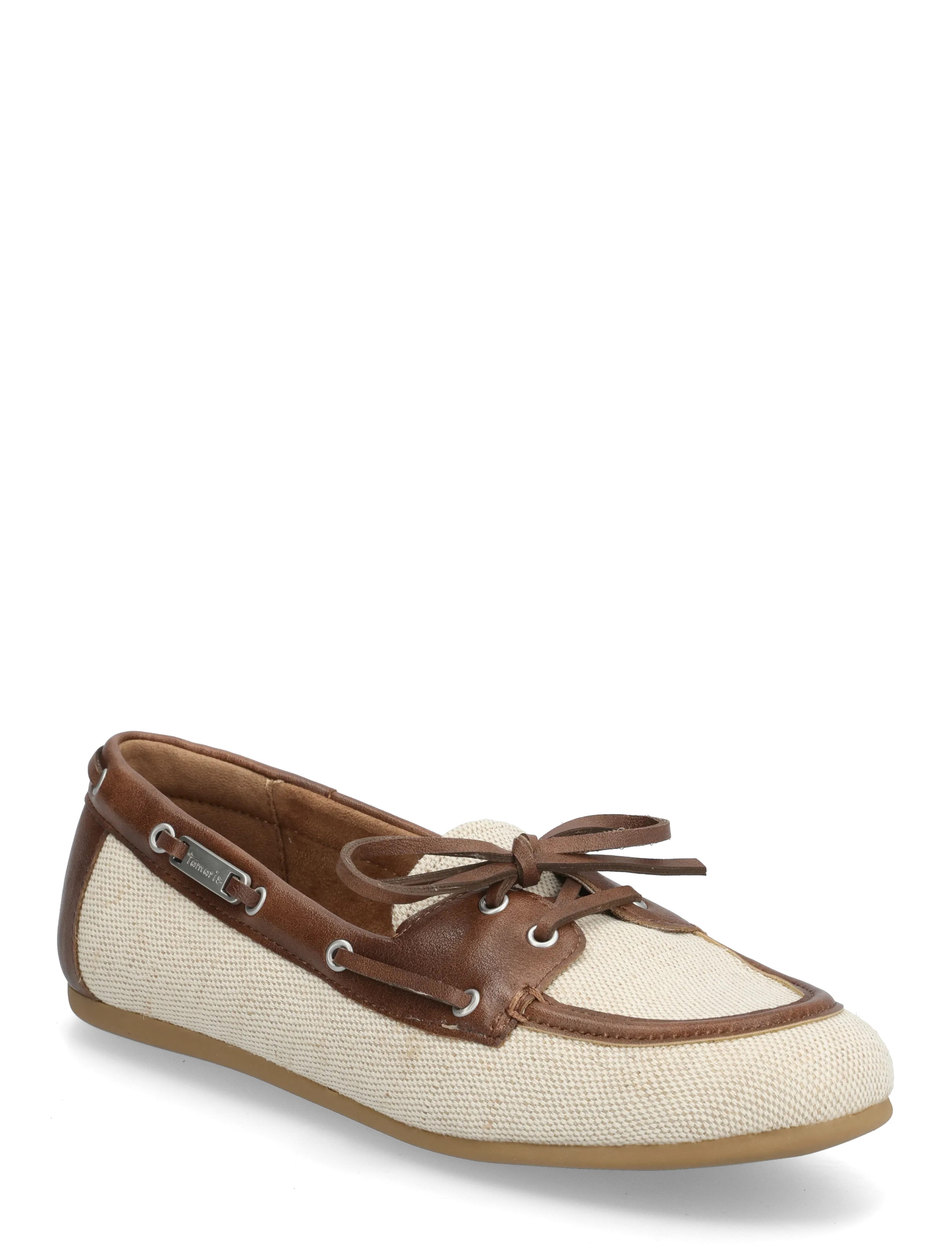 Tamaris Women Lace-up - Purjehduskengät - BEIGE STRUCT. / brown