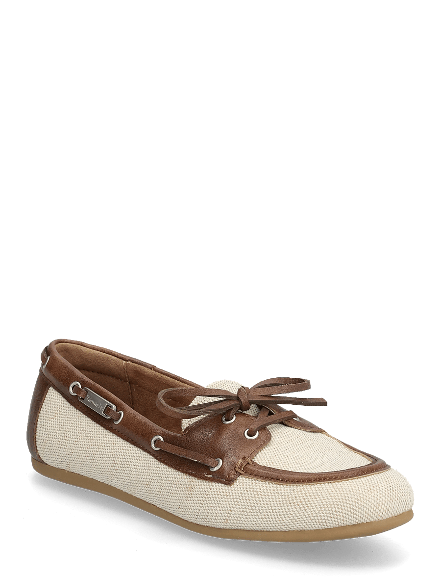 Tamaris - Women Lace-up - bootsschuhe - beige struct. - 0