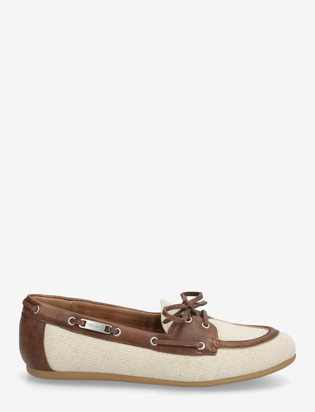 Tamaris - Women Lace-up - boat shoes - beige struct. - 1