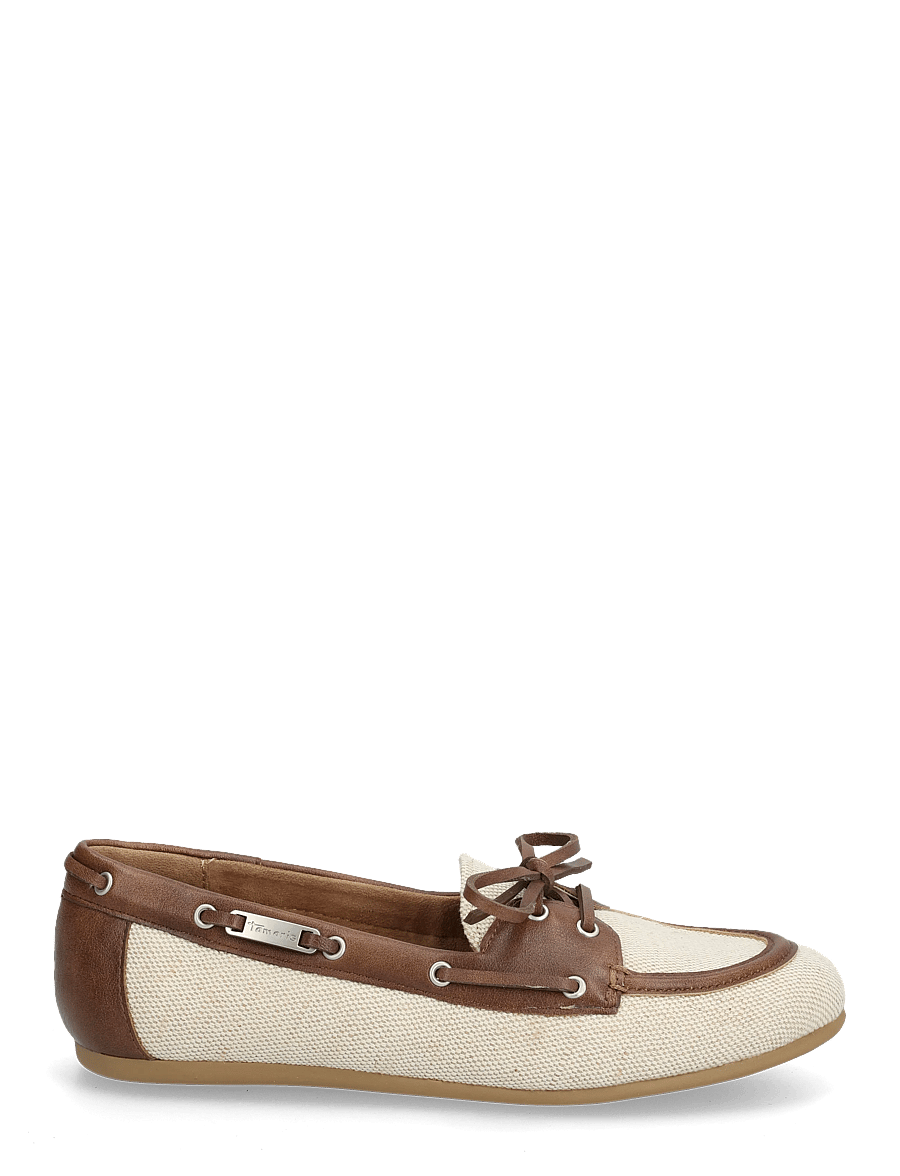 Tamaris - Women Lace-up - bootsschuhe - beige struct. - 1