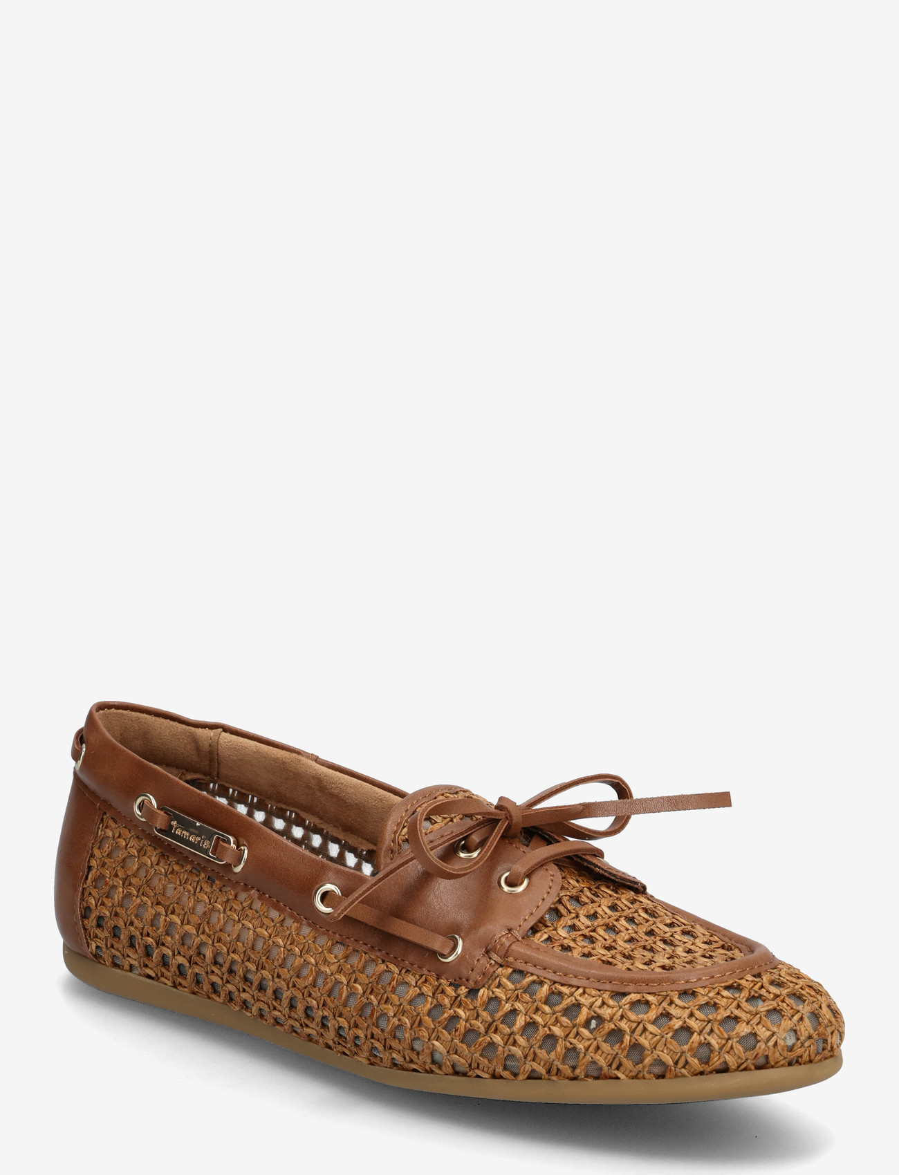 Tamaris - Women Lace-up - bootschoenen - cognac struct. - 1