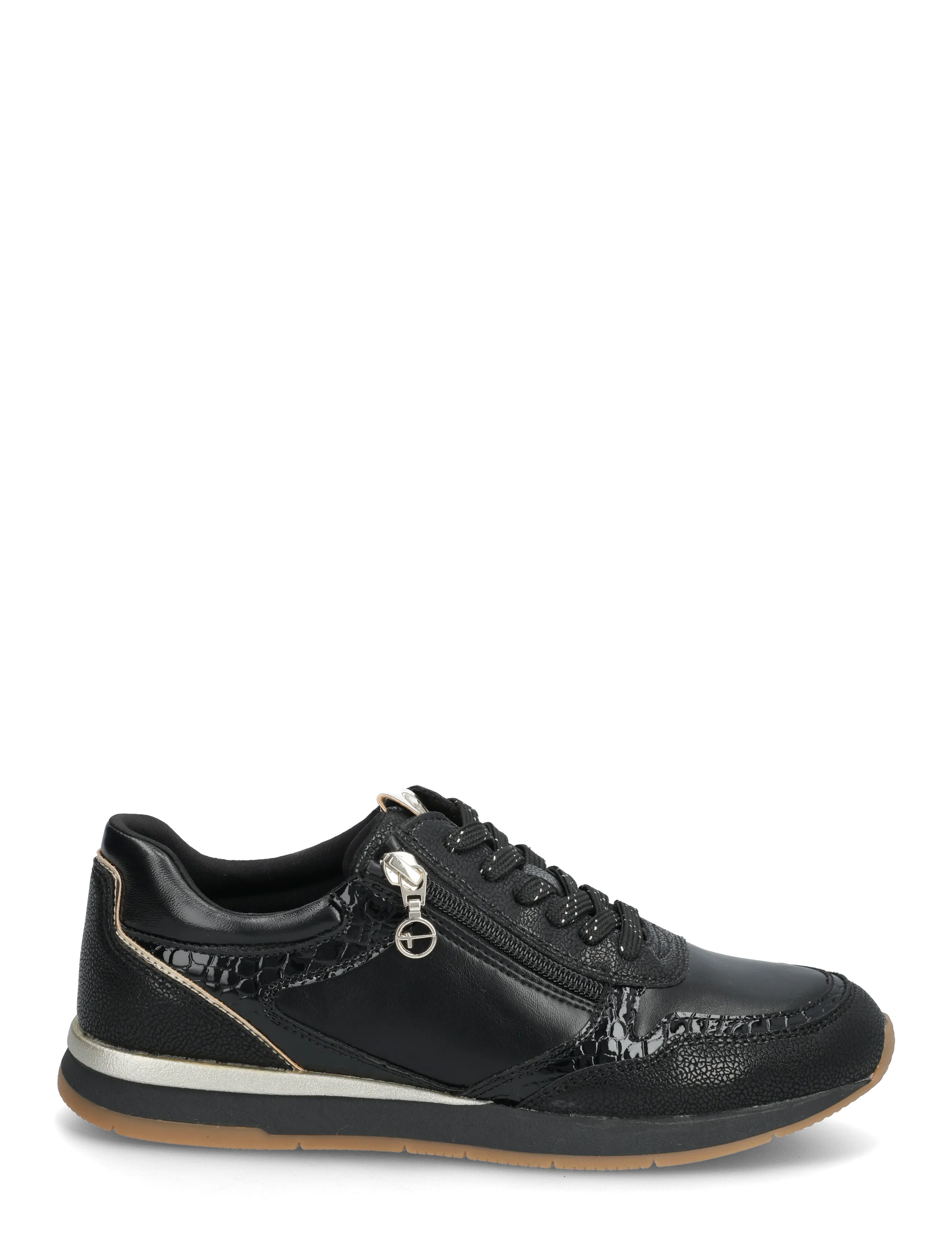 Tamaris - Women Lace-up - låga sneakers - black comb - 1