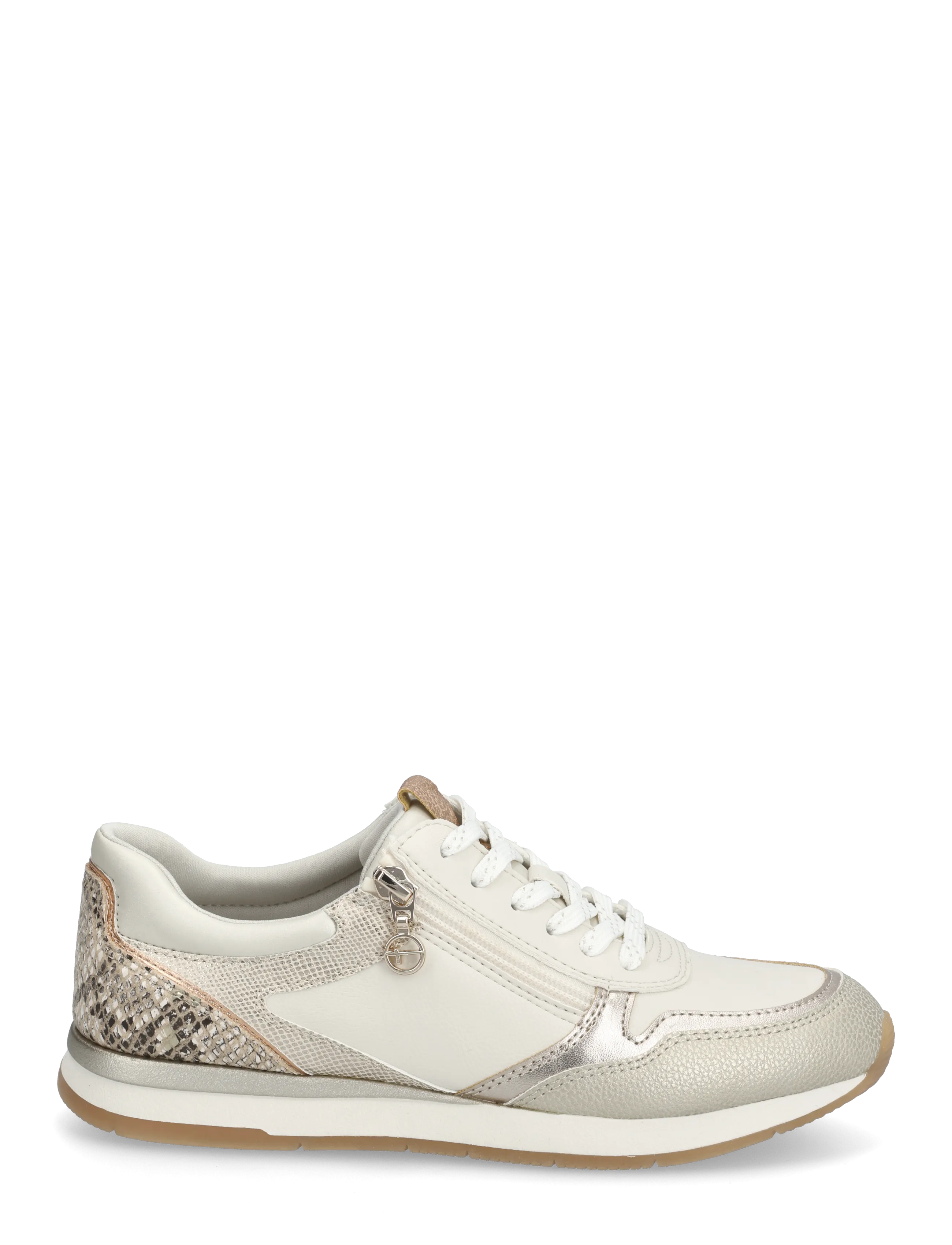 Tamaris - Women Lace-up - låga sneakers - ivory struct. - 1
