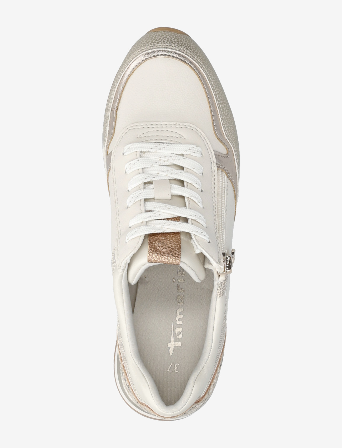 Tamaris - Women Lace-up - lage sneakers - ivory struct. - 3