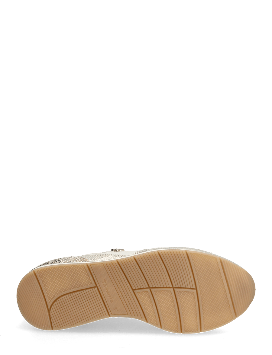 Tamaris - Women Lace-up - niedrige sneaker - ivory struct. - 4