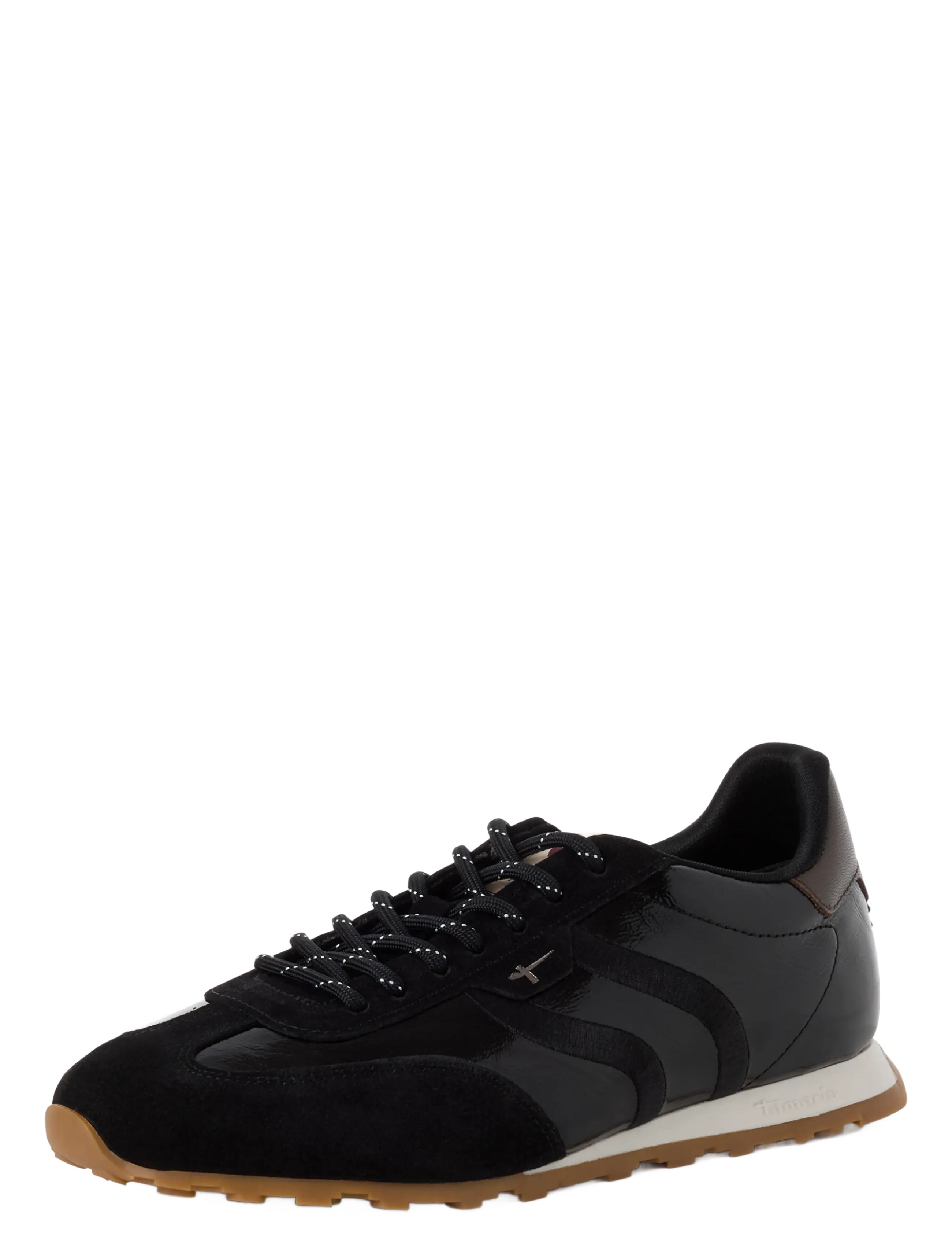 Tamaris Women Lace-Up, 42, Sneakers, Schwarz - Low-top Frauen