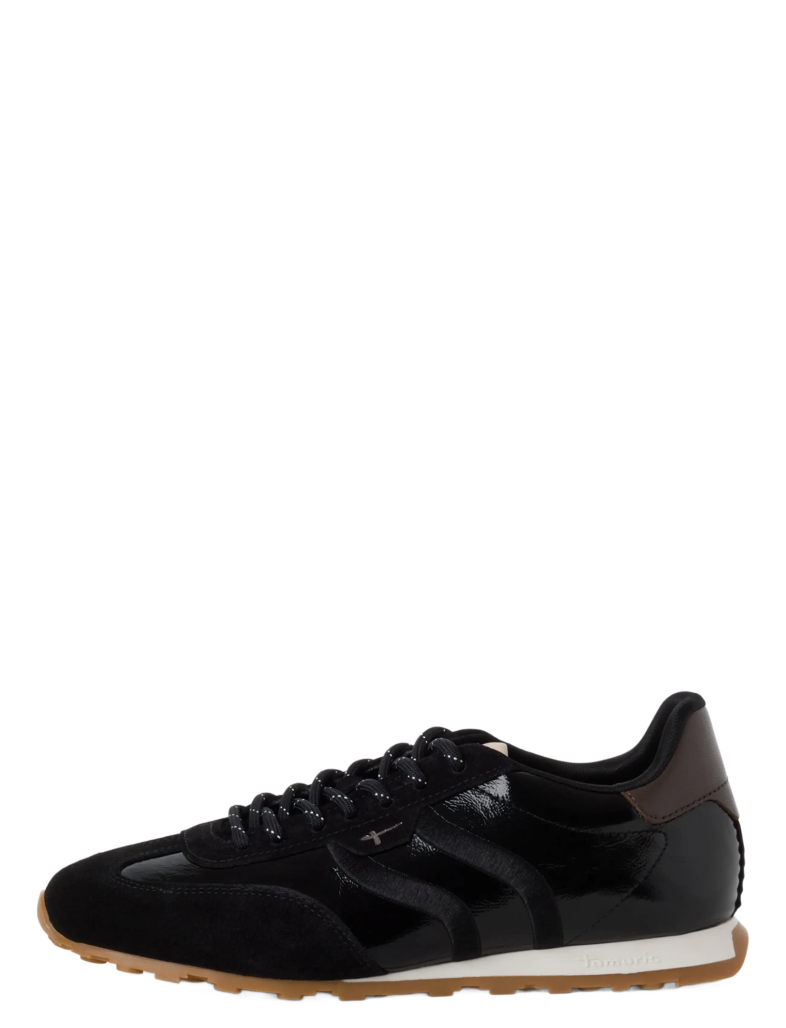 Tamaris - Women Lace-up - black patent - 1