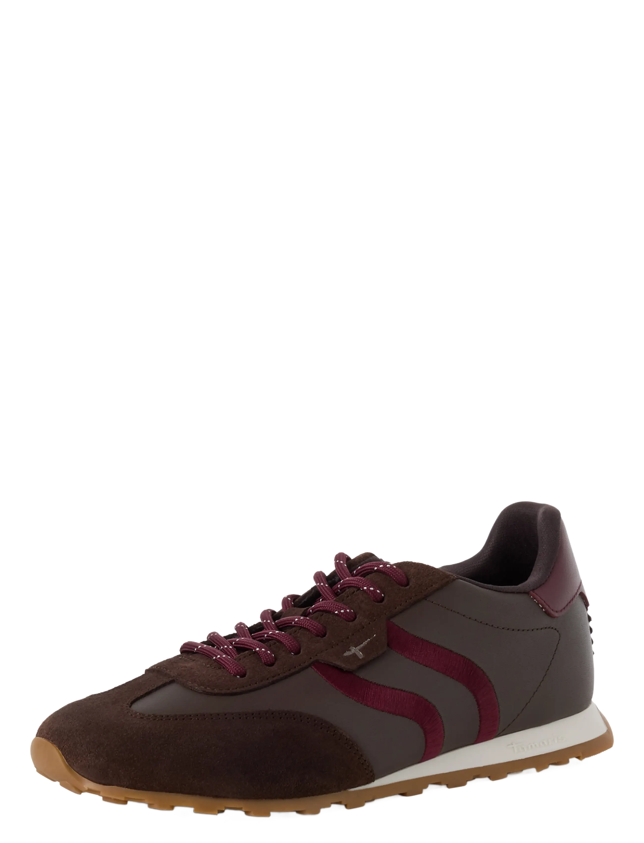 Tamaris Women Lace-Up, 38, Brown, Sneakers > Sneakers Med Lav Top, Dame