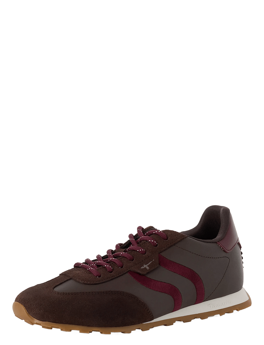 Tamaris - Women Lace-up - mocca comb - 0