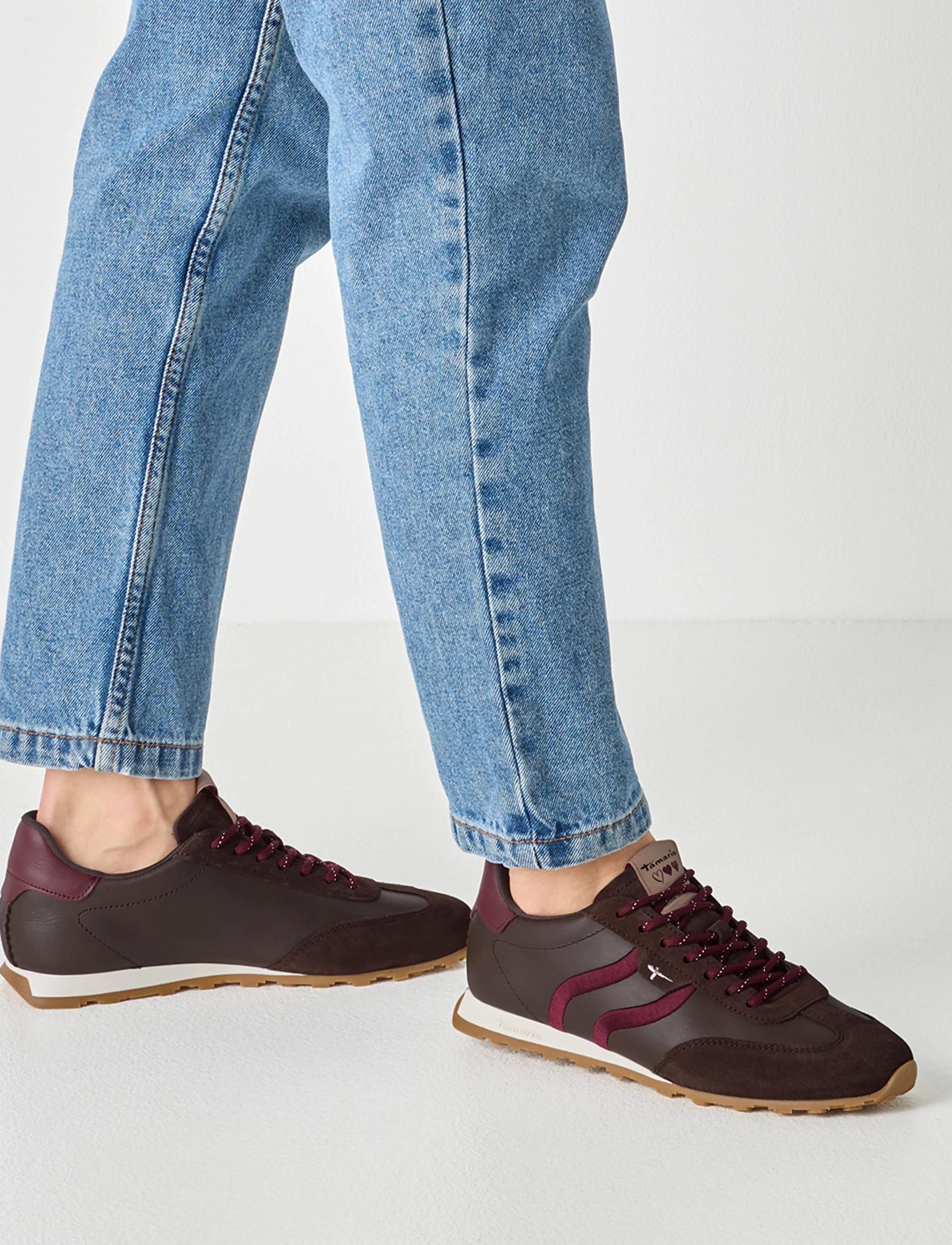 Tamaris - Women Lace-up - mocca comb - 4