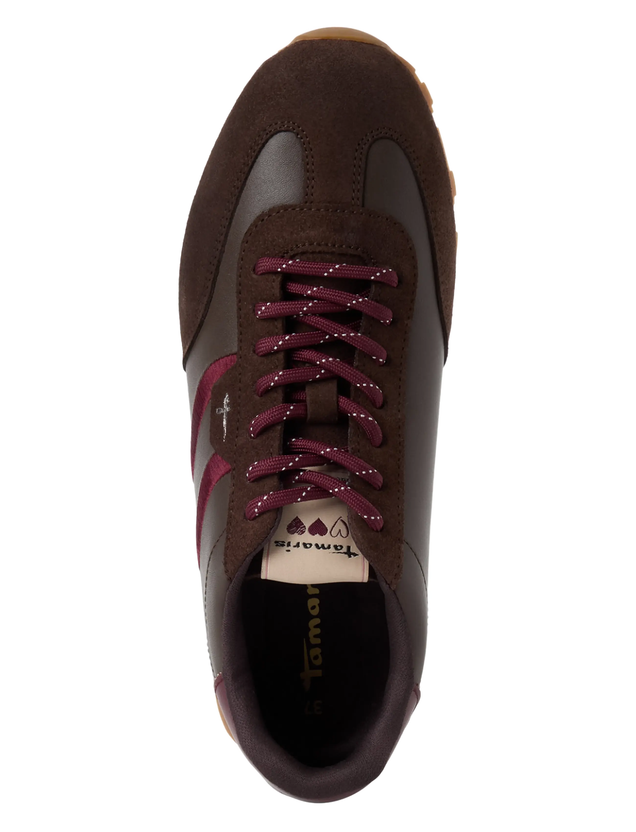 Tamaris - Women Lace-up - mocca comb - 3
