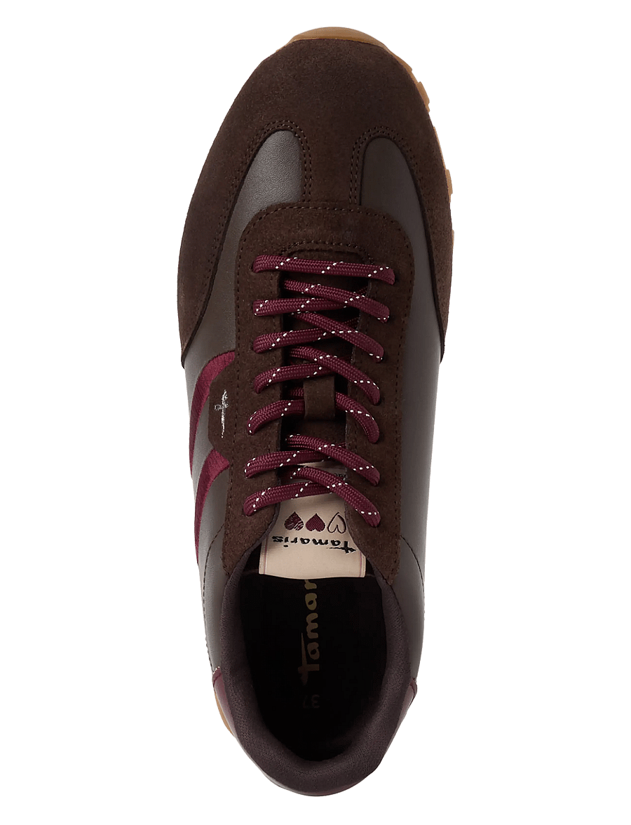 Tamaris - Women Lace-up - mocca comb - 3
