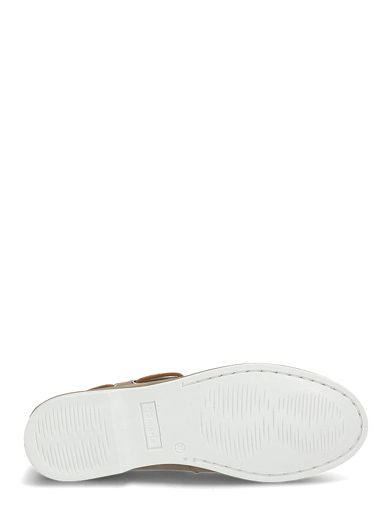 Tamaris - Women Lace-up - seglarskor - taupe - 4