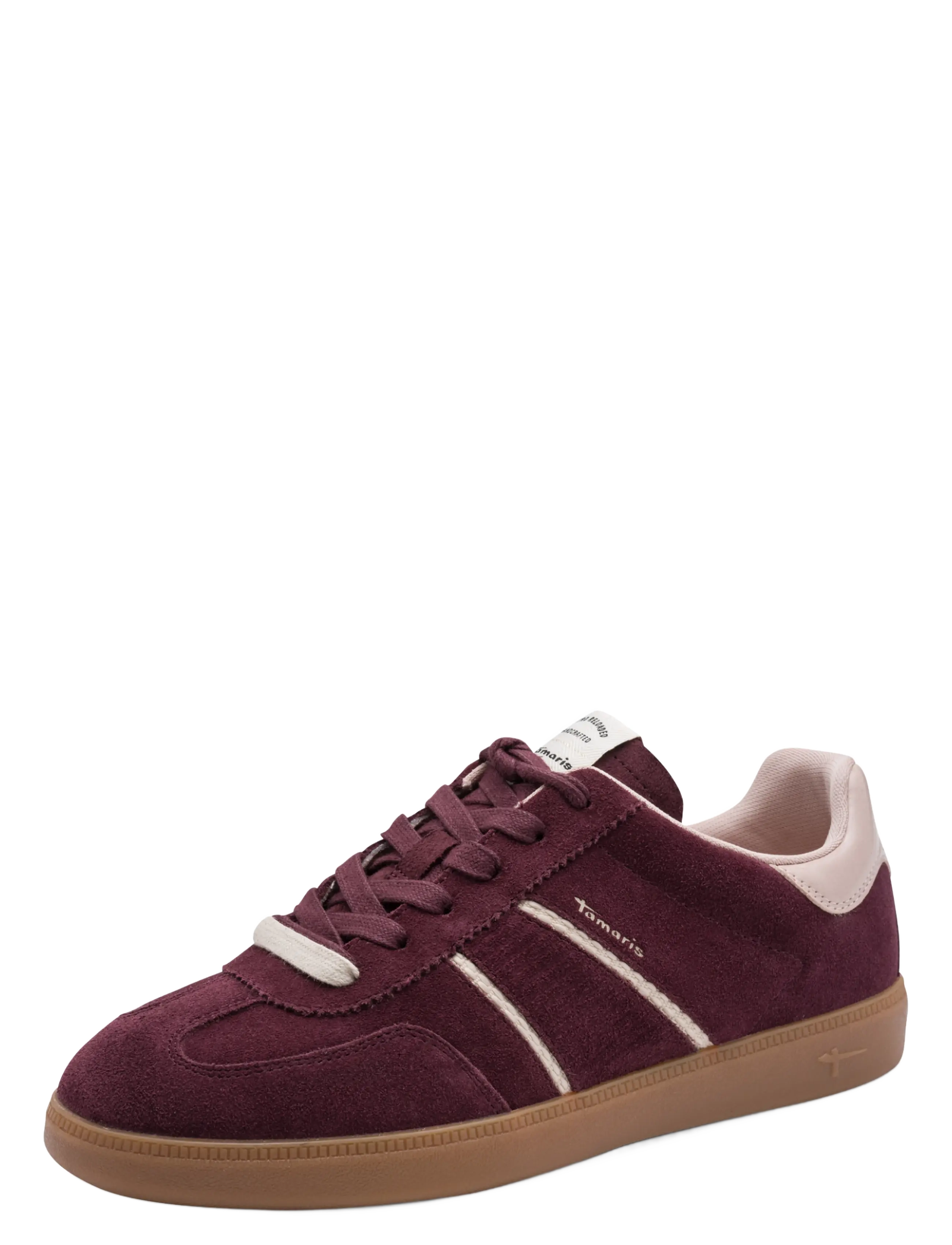 Tamaris Women Lace-Up, 36, Sneakers, Burgunderrot - Low-top Frauen