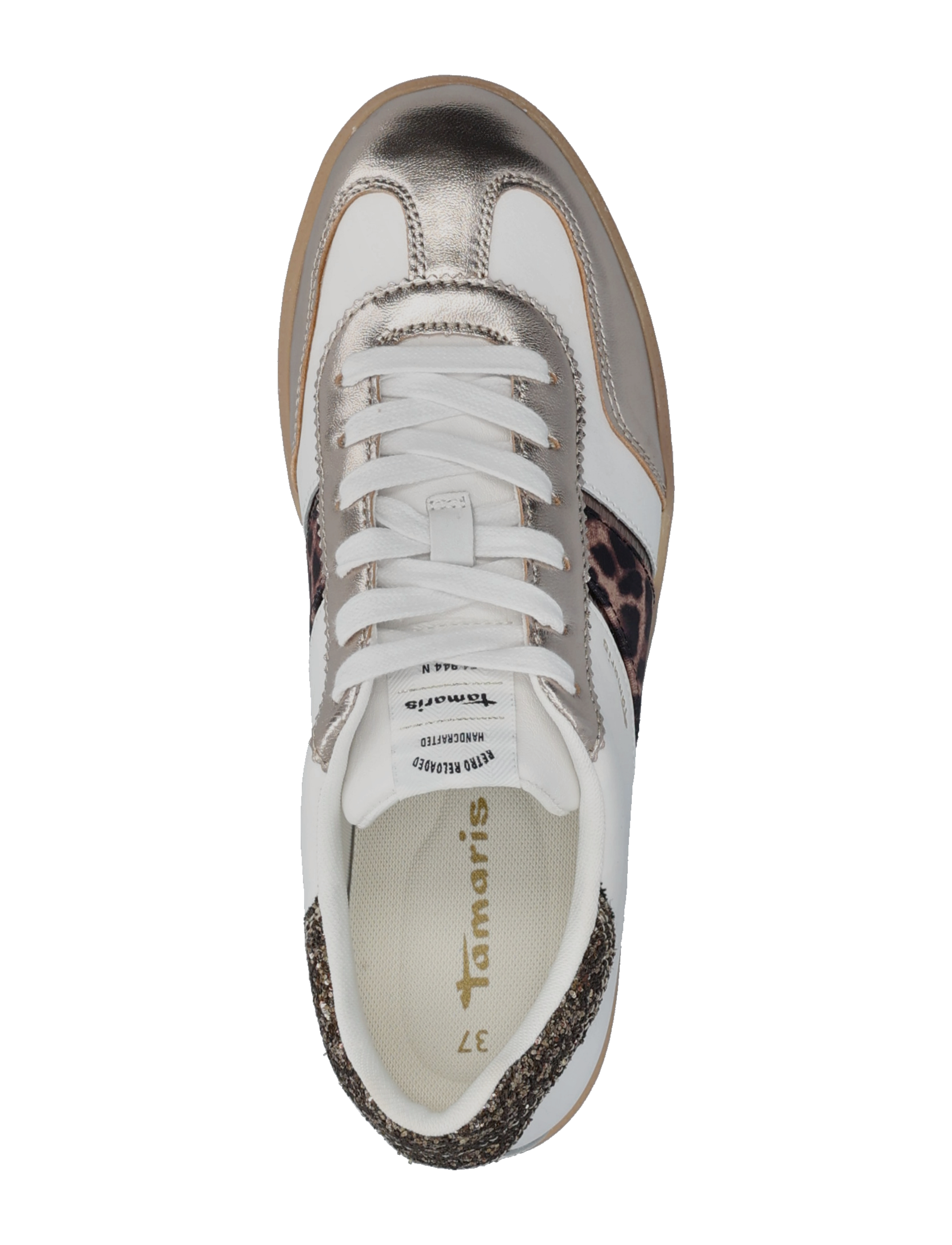 Tamaris - Women Lace-up - confirmation - leopard comb - 3
