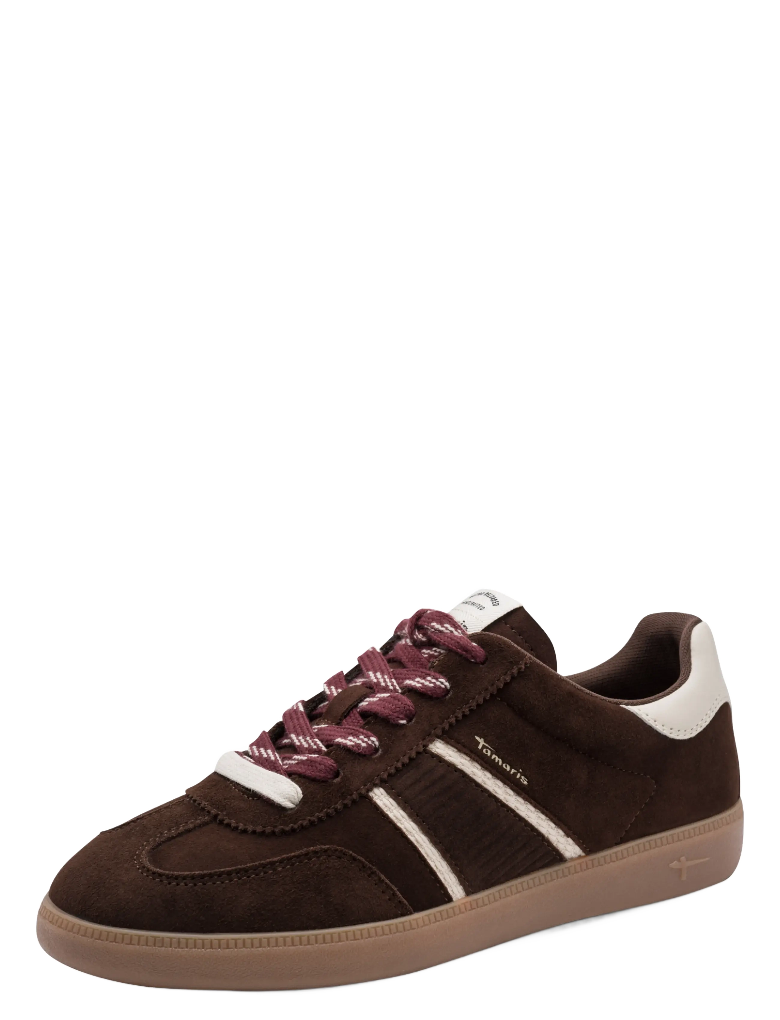 Tamaris Women Lace-Up, 41, Brown, Sneakers > Sneakers Med Lav Top, Dame