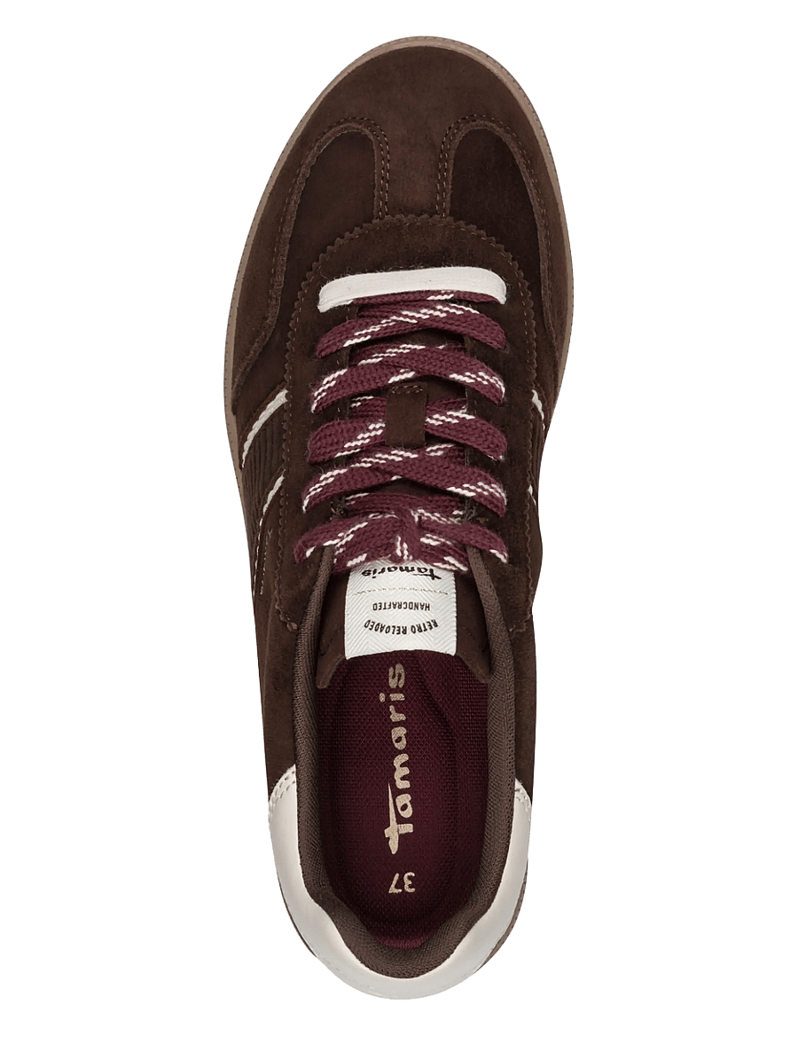 Tamaris - Women Lace-up - konfirmation - mocca - 4