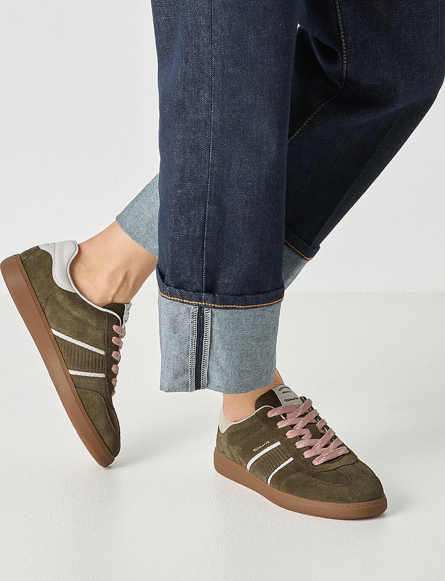 Tamaris - Women Lace-up - konfirmation - olive - 5