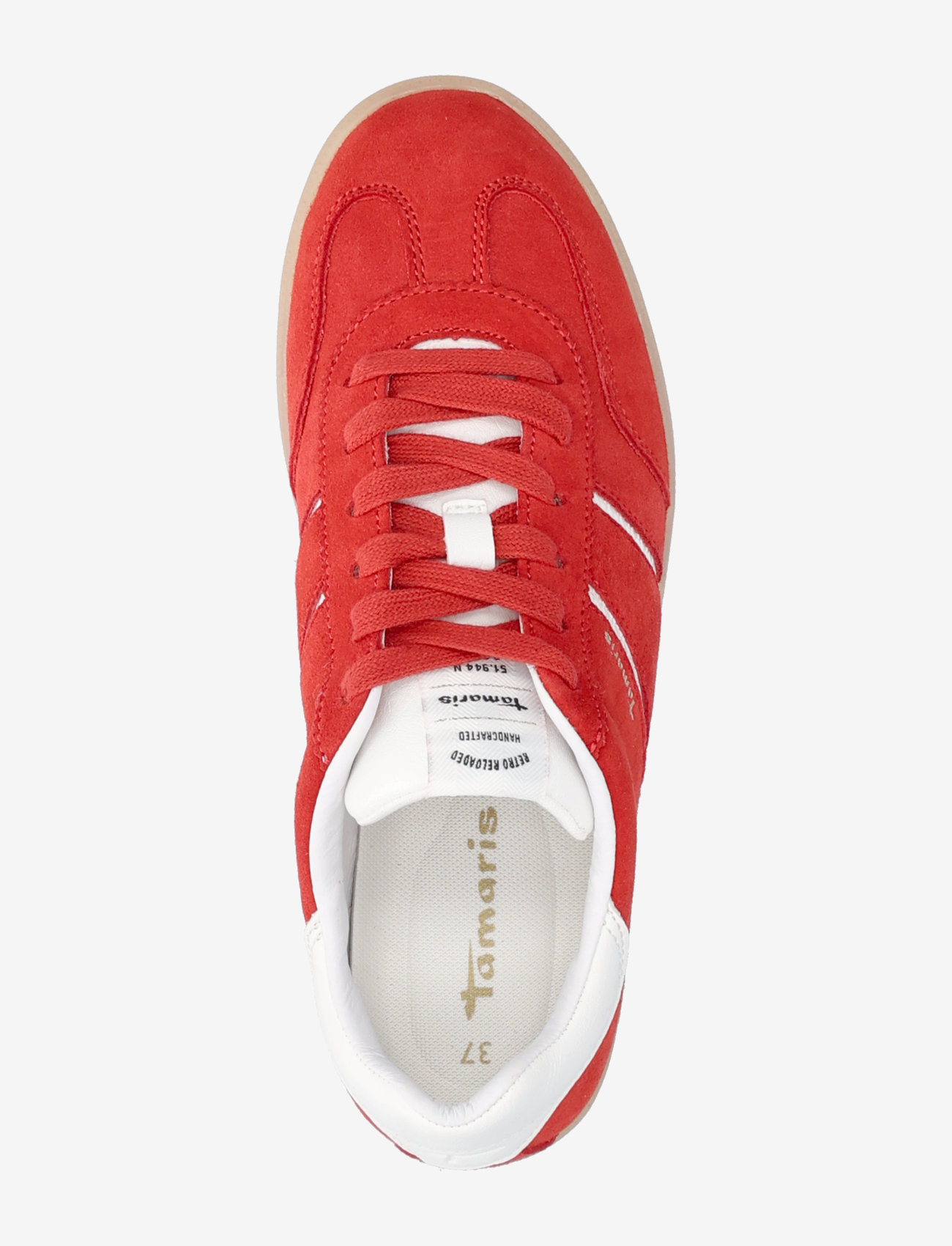 Tamaris - Women Lace-up - konfirmationstøj - red - 3