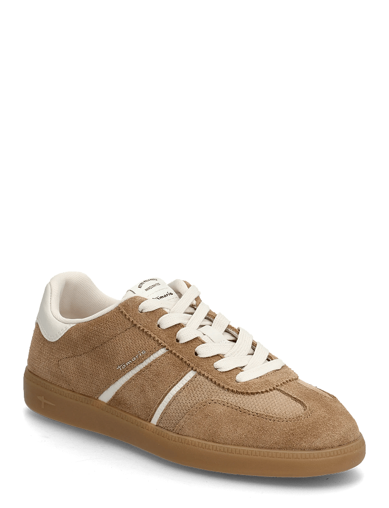 Tamaris - Women Lace-up - låga sneakers - taupe - 0