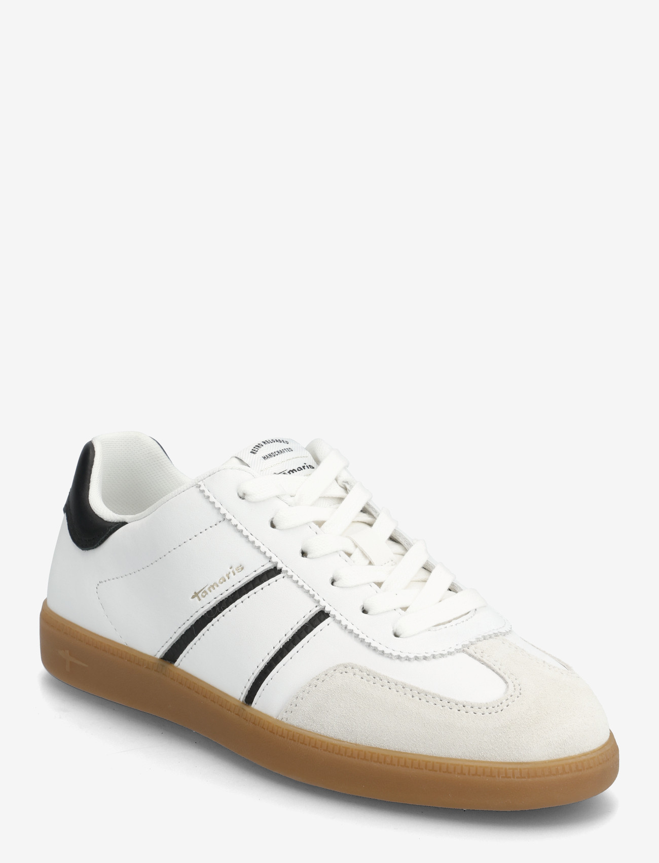 Tamaris - Women Lace-up - konfirmationstøj - white/black - 0