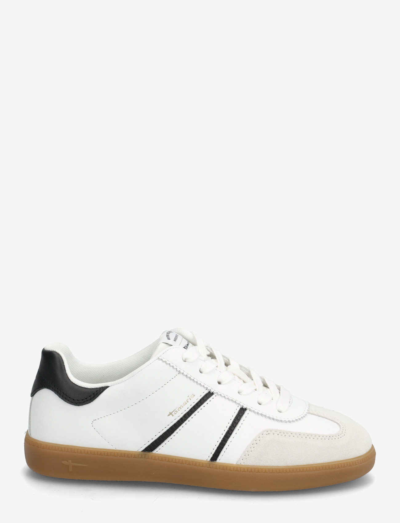 Tamaris - Women Lace-up - konfirmationstøj - white/black - 1